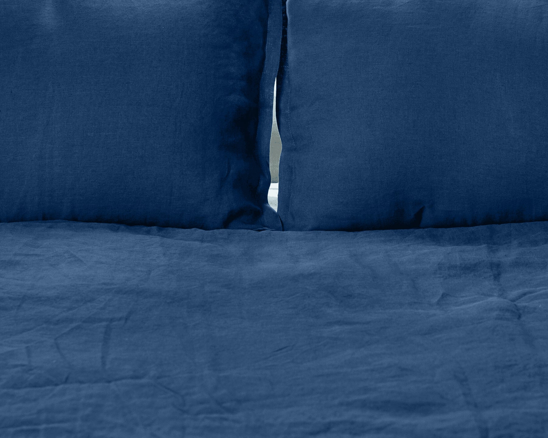 Organic European Linen Duvet Cover Set | Solid Colors