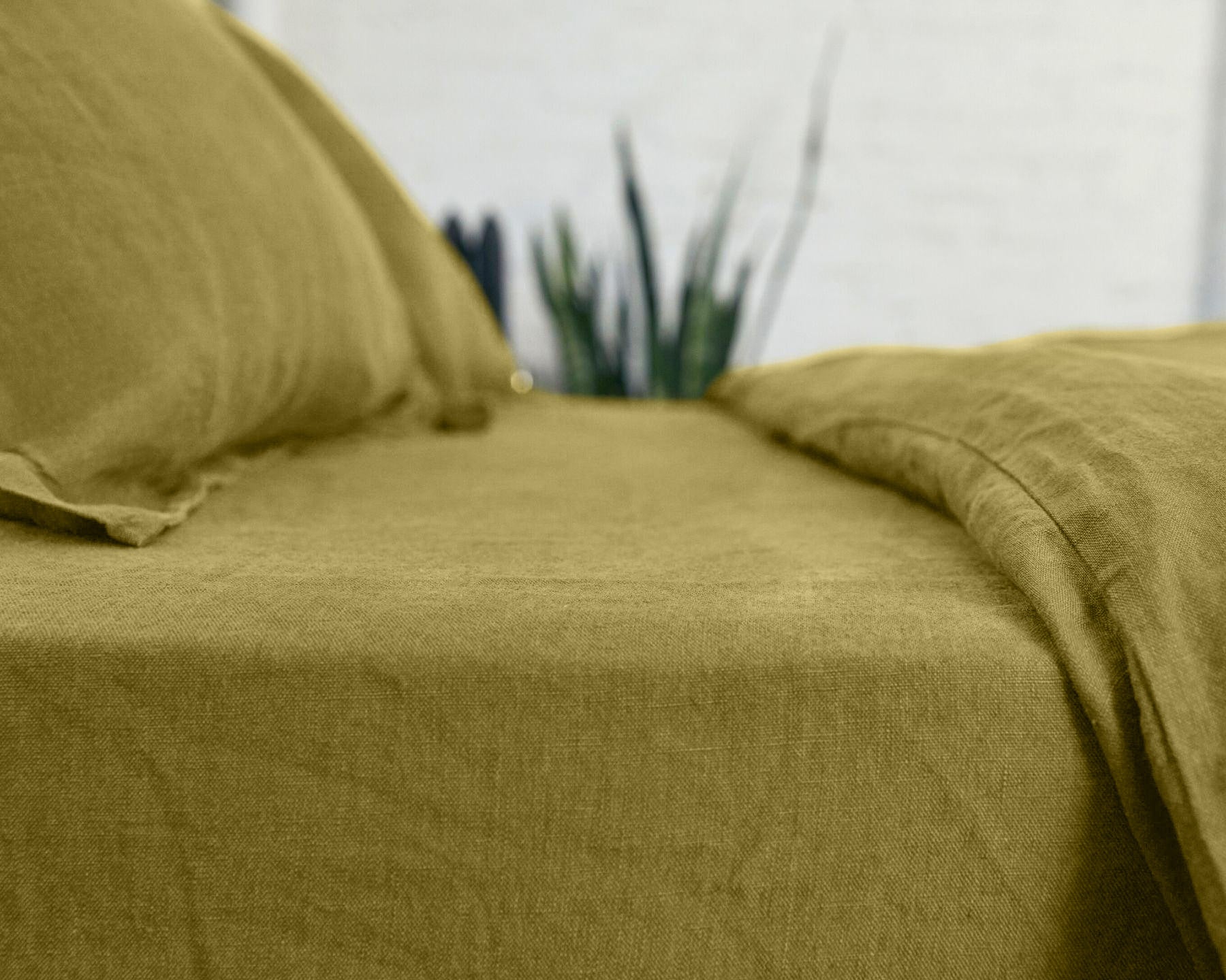 European Linen Fitted Sheet