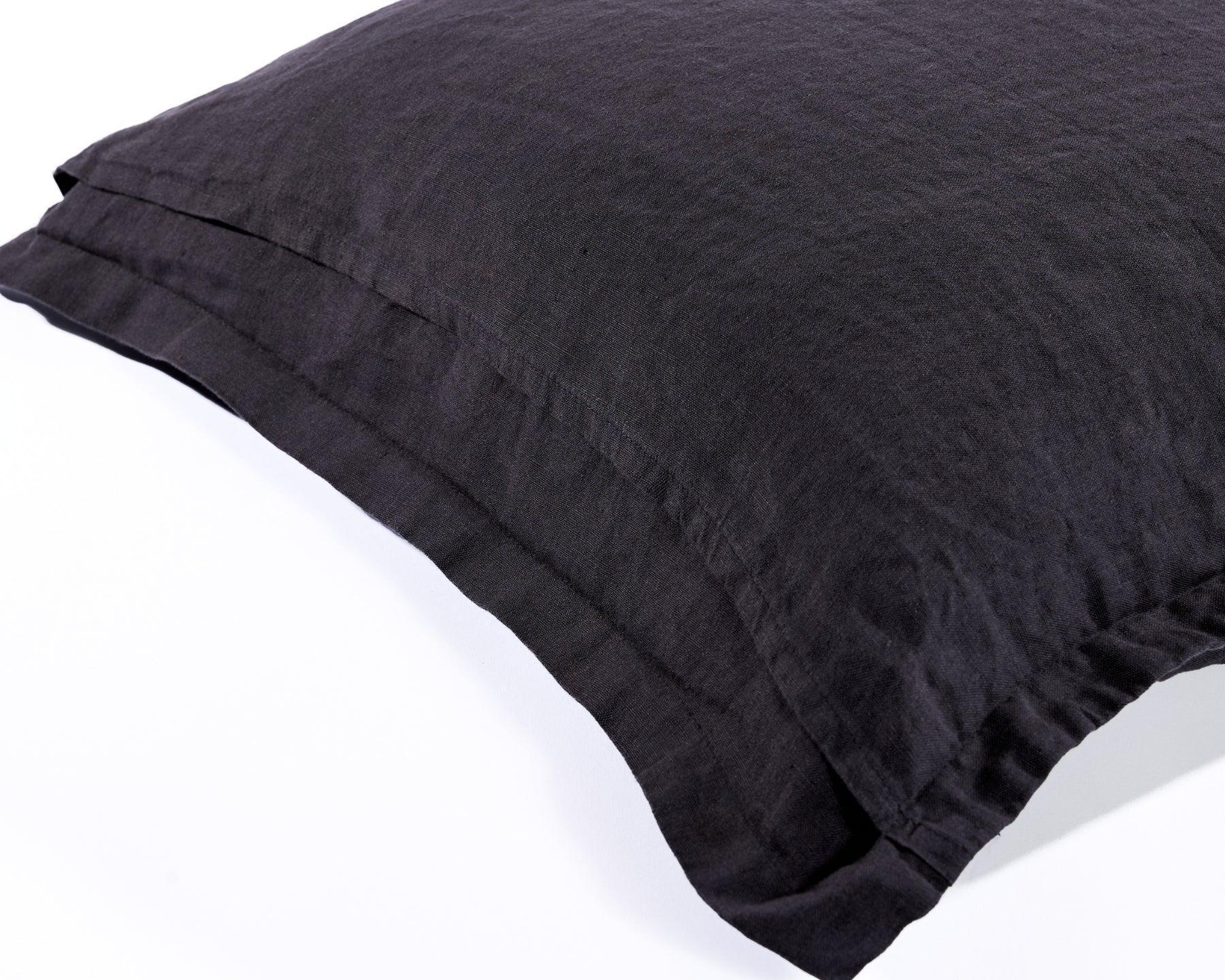 Organic European Linen Duvet Cover Set | Solid Colors