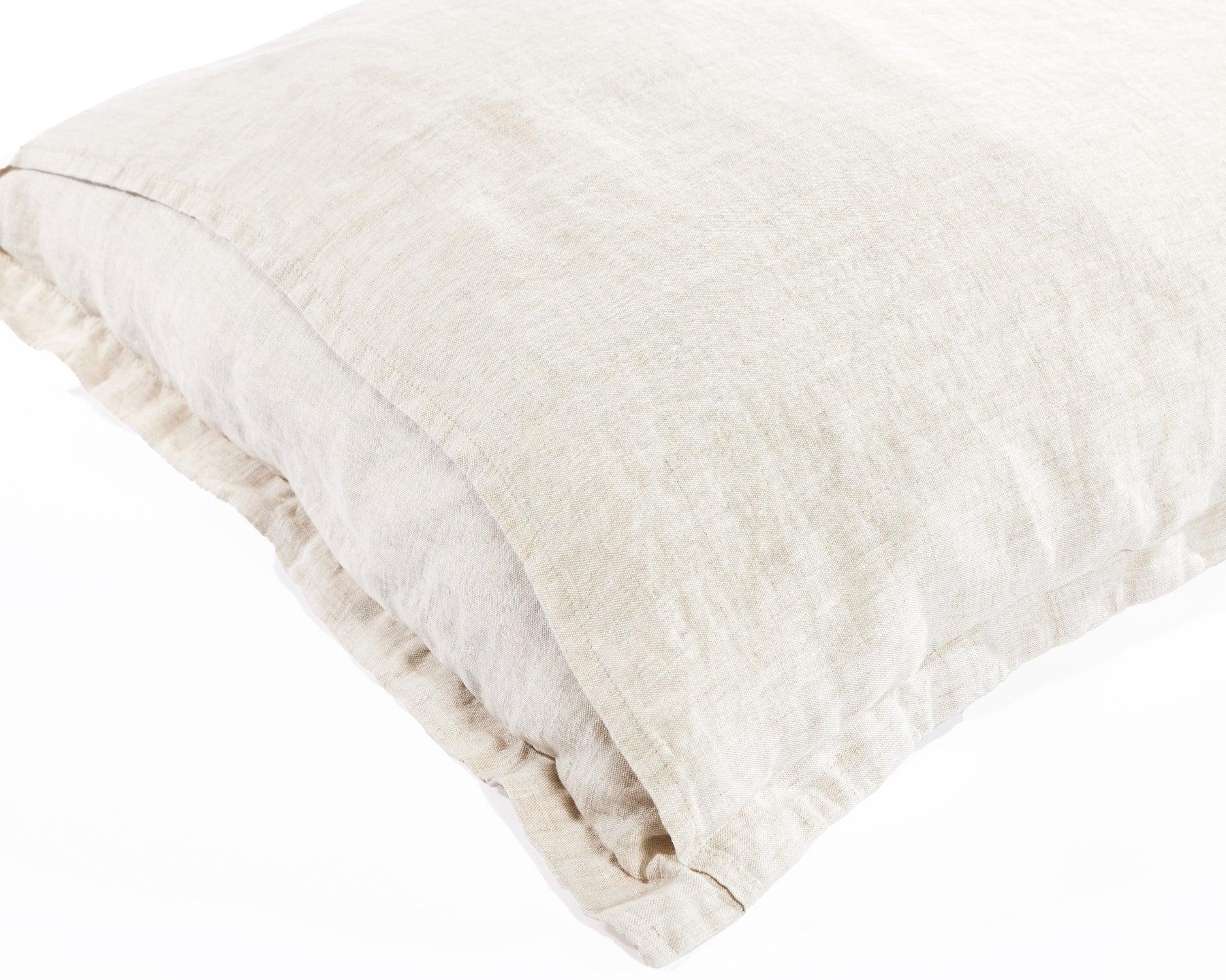 Organic European Linen Duvet Cover Set | Solid Colors | Renewed
