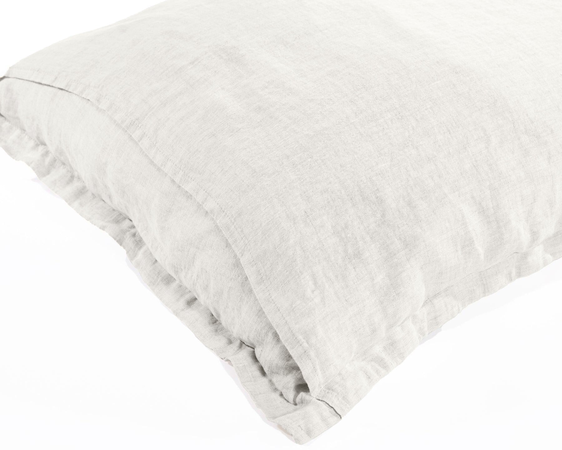 Organic European Linen Duvet Cover Set | Solid Colors