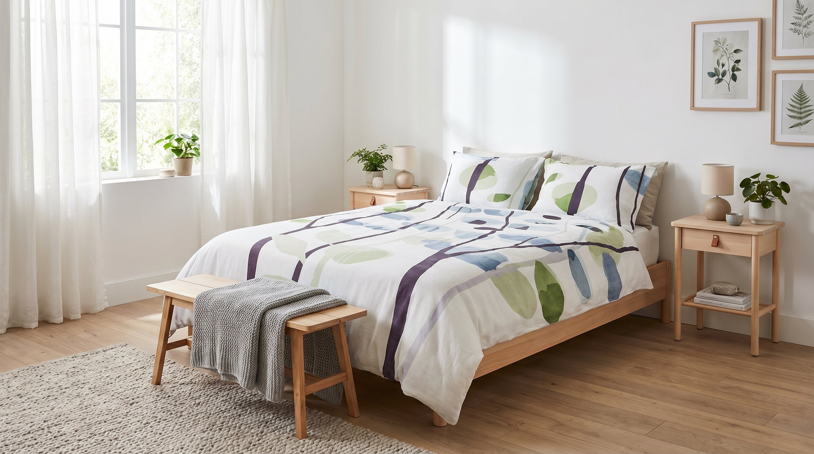 Scandinavian Bedroom Design Inspired by Nordic Forests