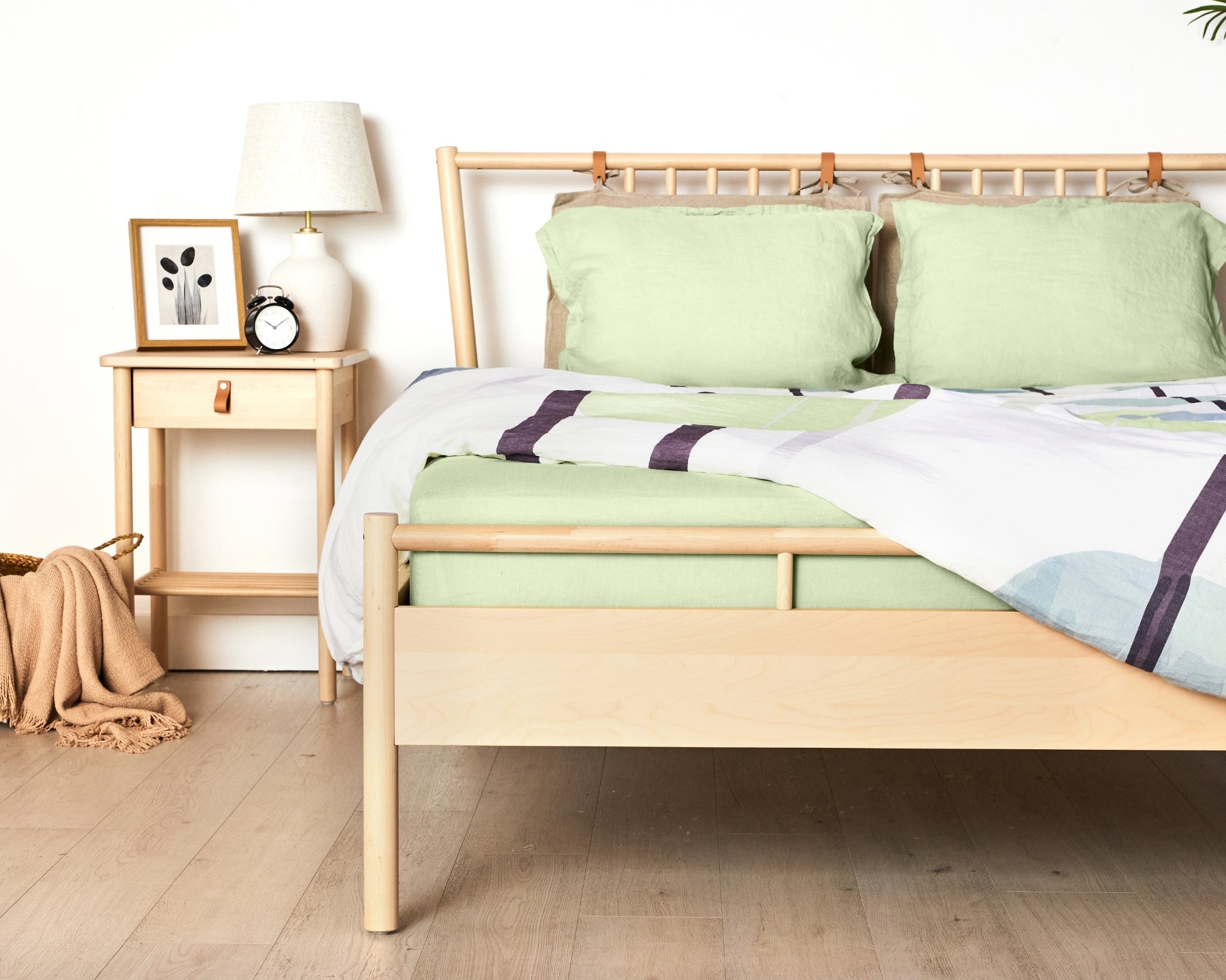 European Linen Fitted Sheet