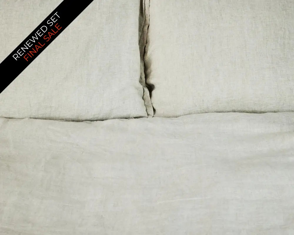European Linen Duvet Cover Set | Renewed - Duvet Cover Set