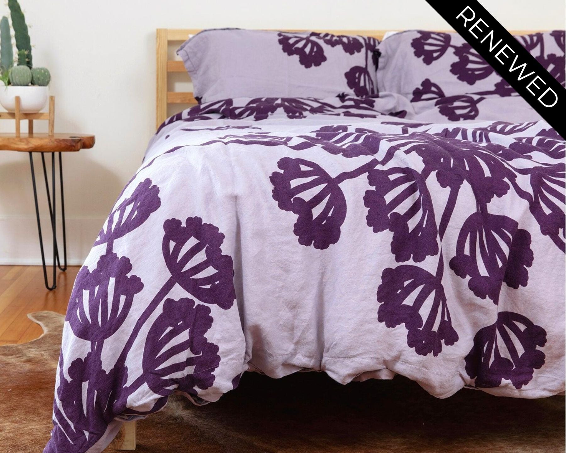 Organic European Linen Duvet Cover Set | Kørvel | Renewed