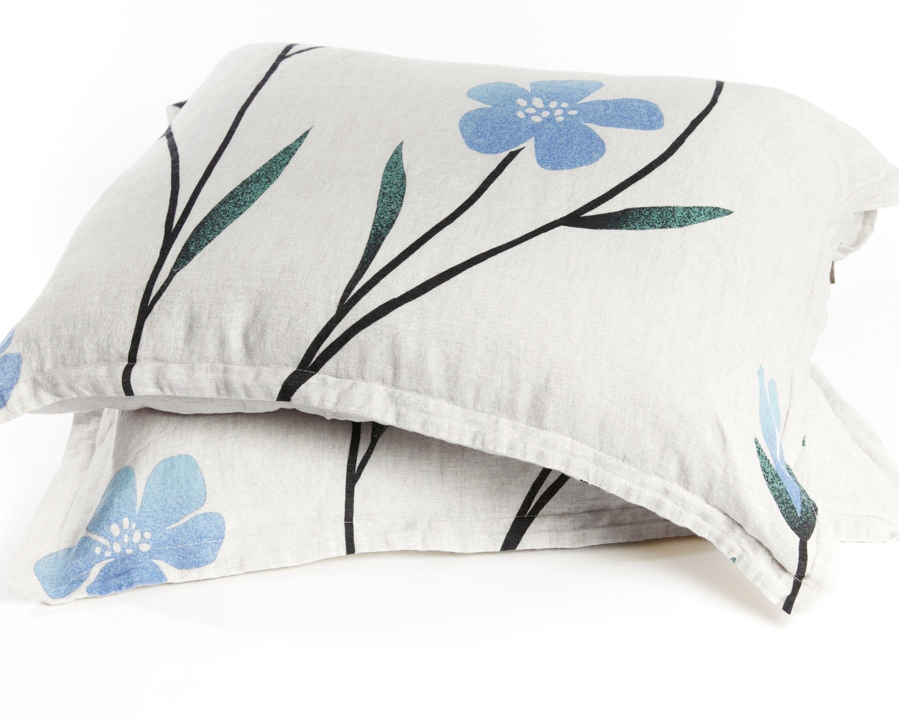 Organic European Linen Pillowcases (2) | Hørblomst