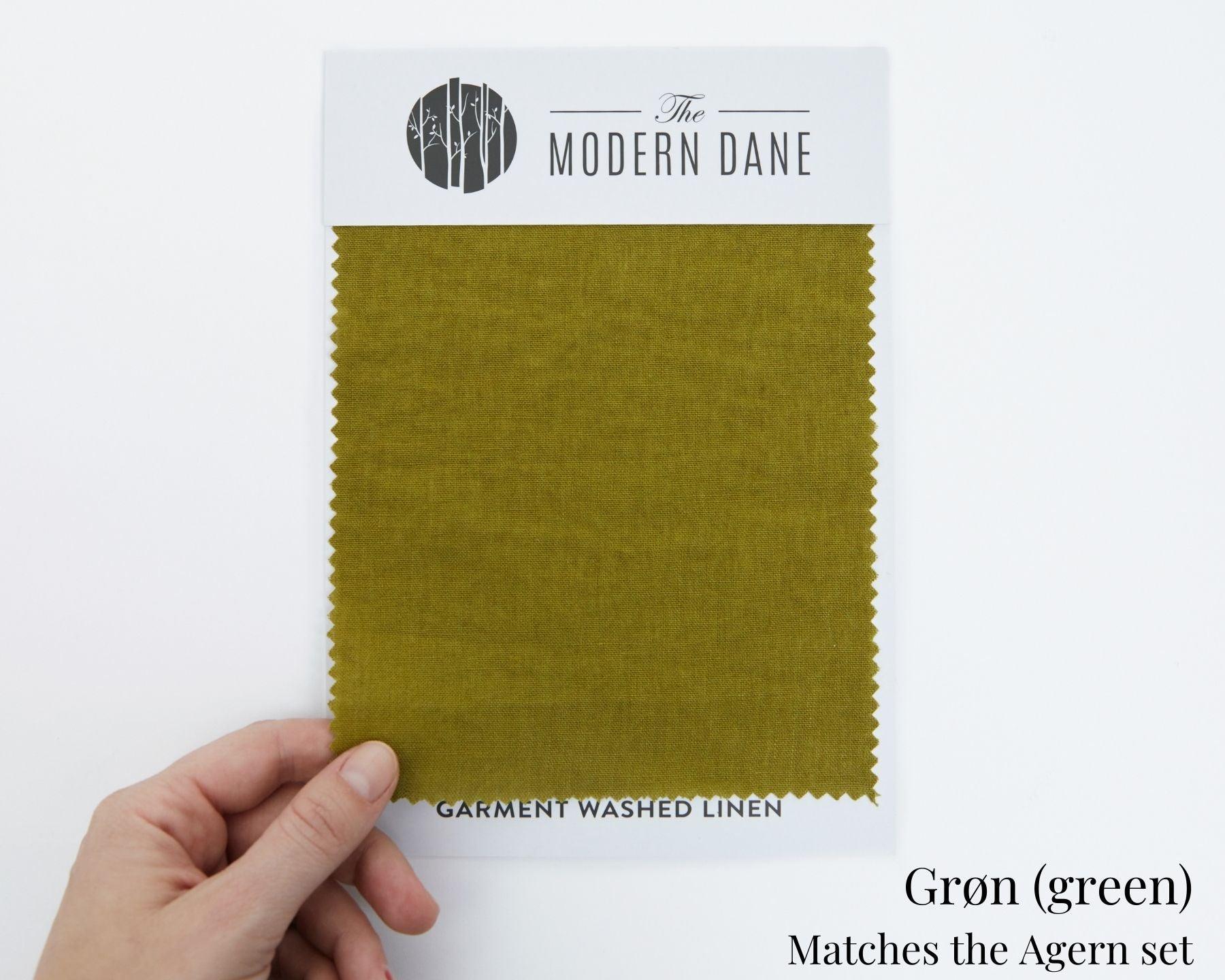 Organic Linen Fabric Swatches