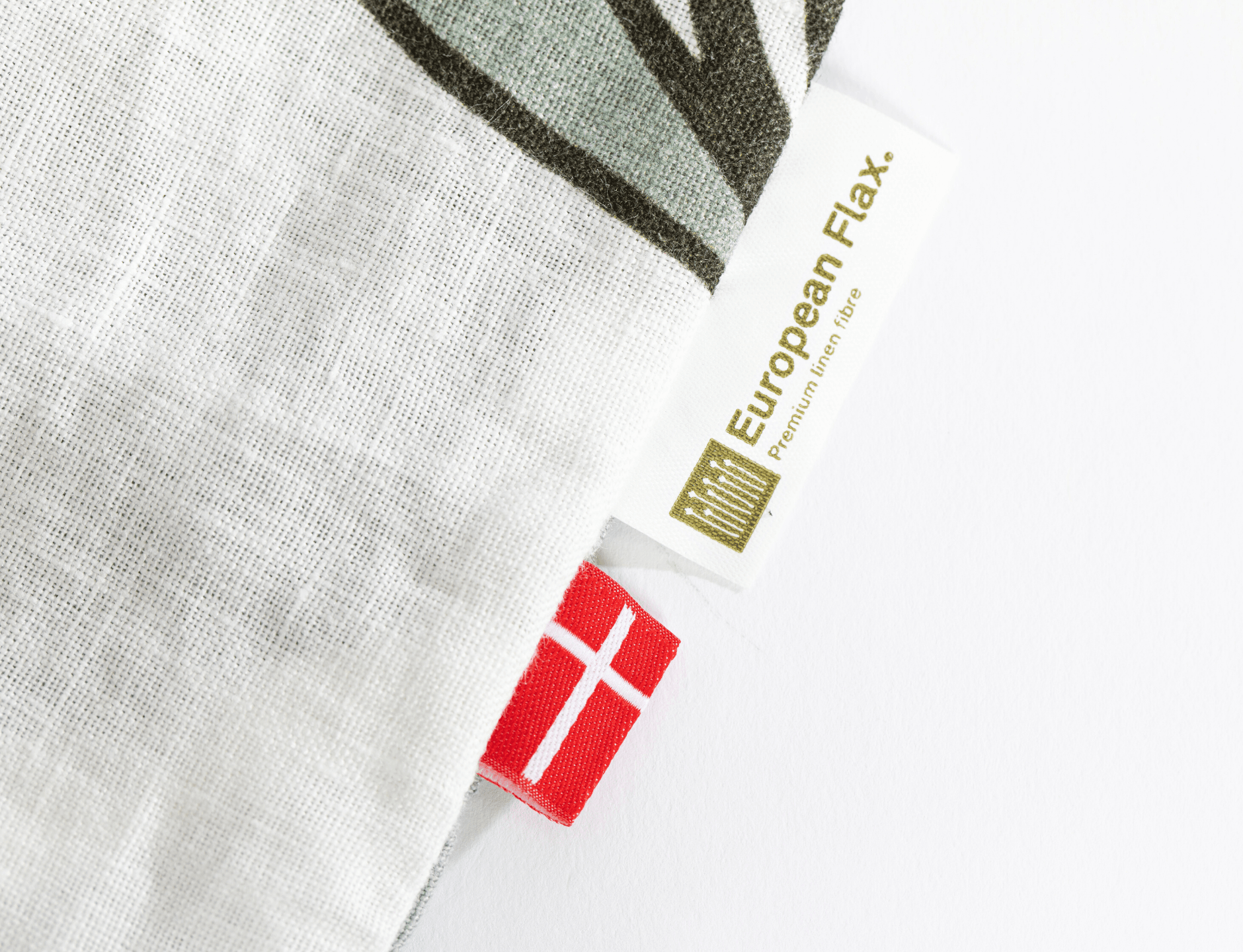 Organic European linen duvet cover set with modern Scandinavian floral design - Twin / Standard, Full/Queen / Standard, King/Cal-King / Standard, King/Cal-King / King